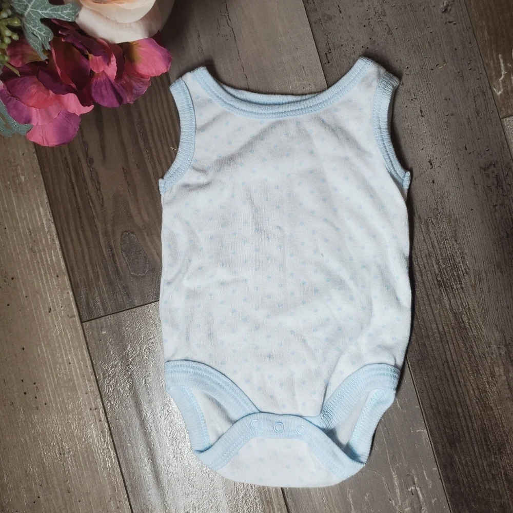 Kyle and Deena New York Baby Boy 3-6m Light Blue Bodysuit Onesie NWOT